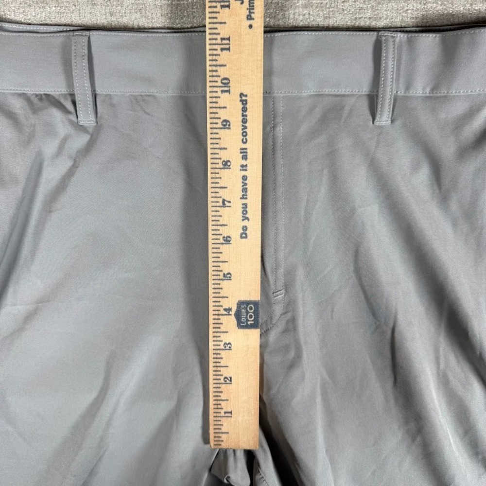 Fabletics The One Pant Mens 34/28 Grey Performance Activewear Stretch - Picture 6 of 7